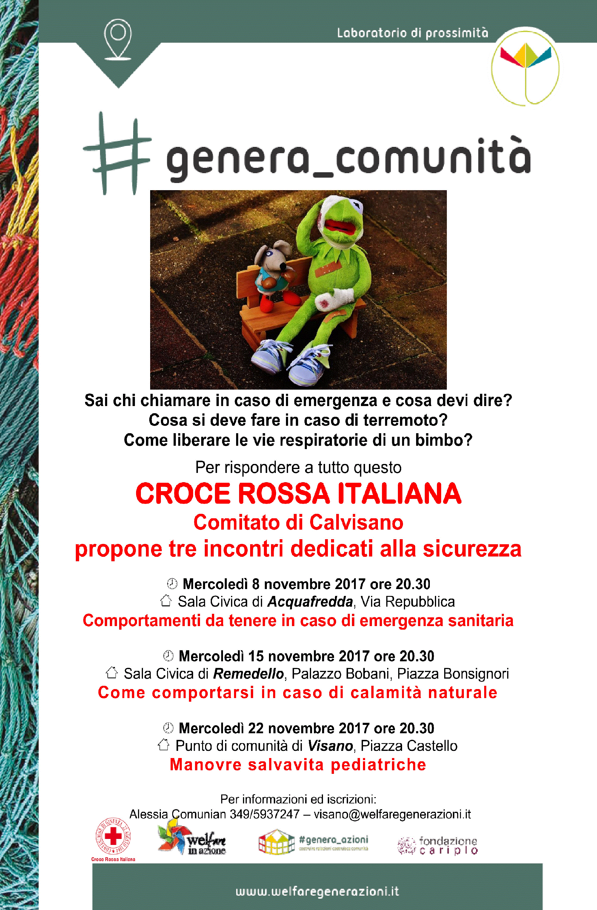 locandina incontri CRI